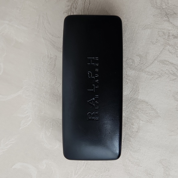 Ralph Lauren black sunglass eyeglass case square - Picture 1 of 6